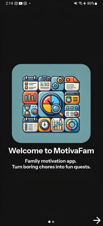 MotivaFam App Image of MotivaFam app